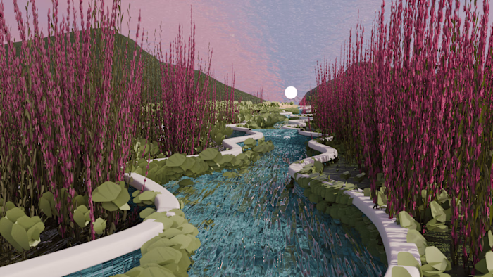 3D Modeling I Riverpool Garden