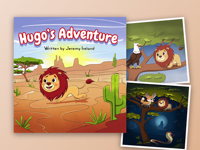 Hugo's Adventure – Picture Book Illustration