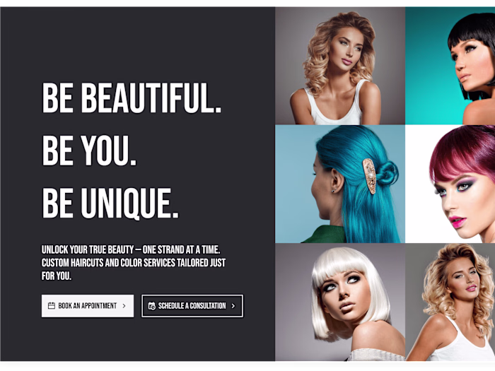 High Street Cuts LandingPage Redesign