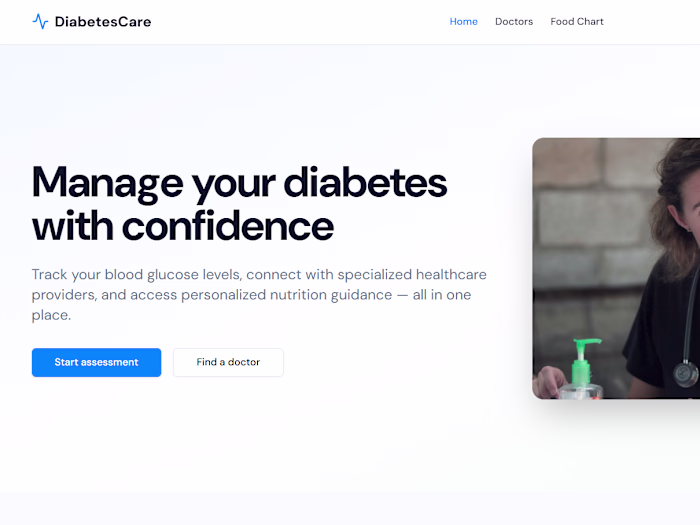 The website uses a professional