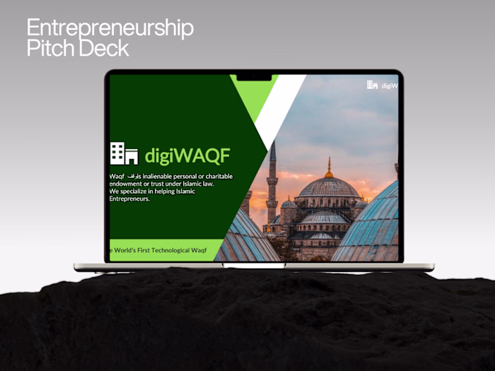 Powerpoint Pitch Deck Presentation Design