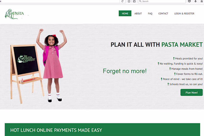 Custom Payment Portal to Replace Manual School Lunch Billing