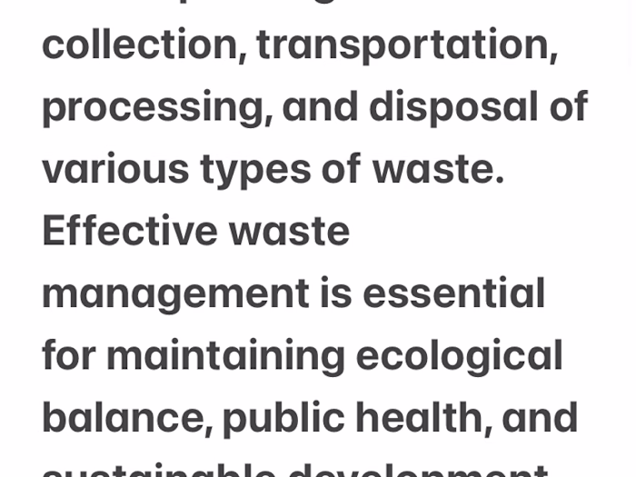 "Navigating Beyond Waste”