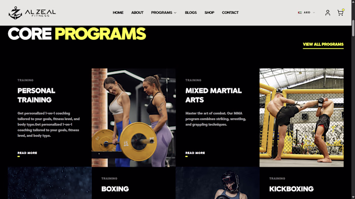 The Al Zeal Fitness Gym