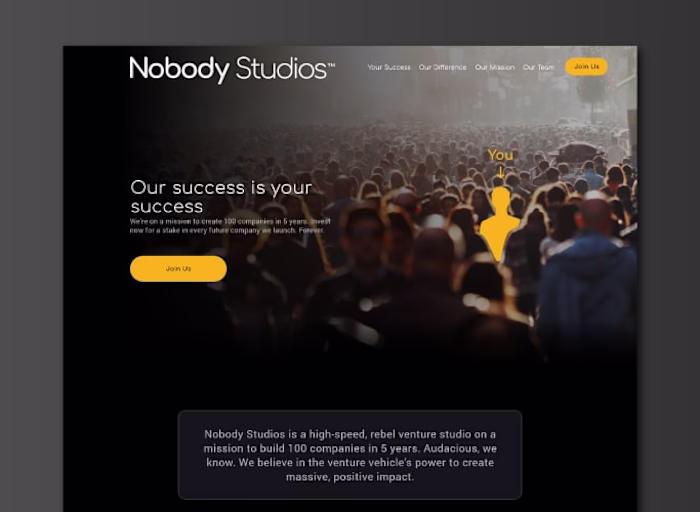 Effective Crowdfunding Landing Page Design | Nobody Studios