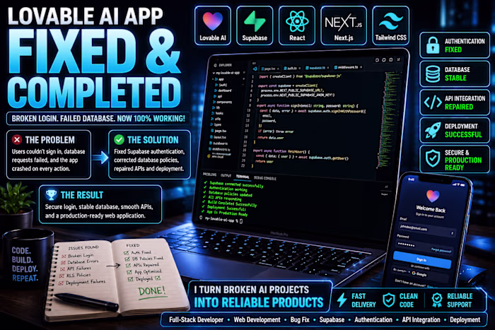 A founder thought their Lovable
