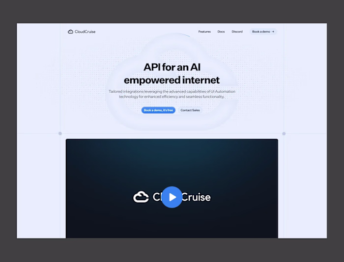 Saas Website Hero