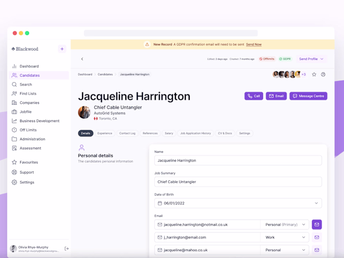 Case Study: Modernising & Simplifying a legacy recruiting app