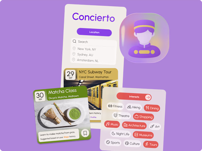 Concierge | iOS App Design