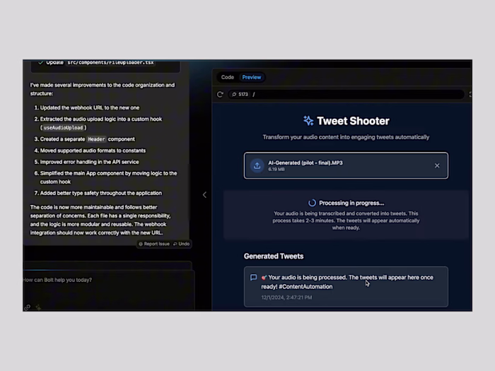 TweetShooter is a project I built during my exploration of c...