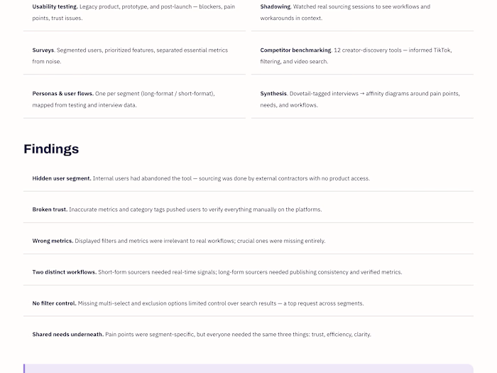 Uncovering hidden users