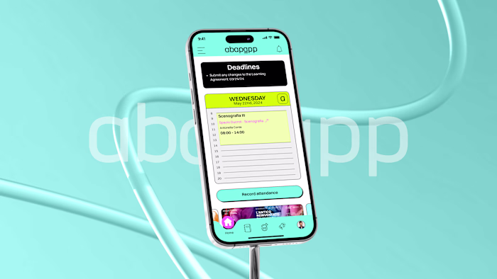 abapapp mobile application - UX & UI project
