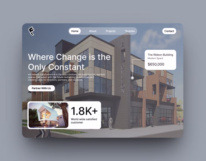 Before & After Real Estate Website Design