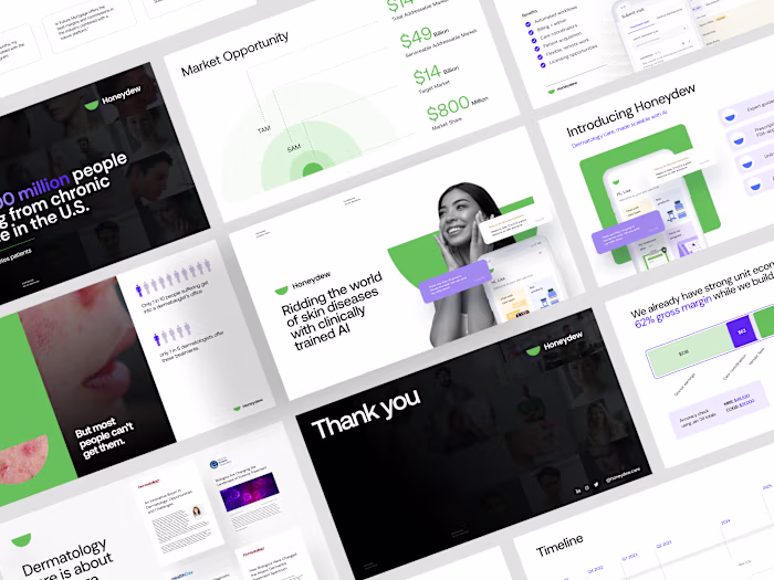Honeydew presentation deck