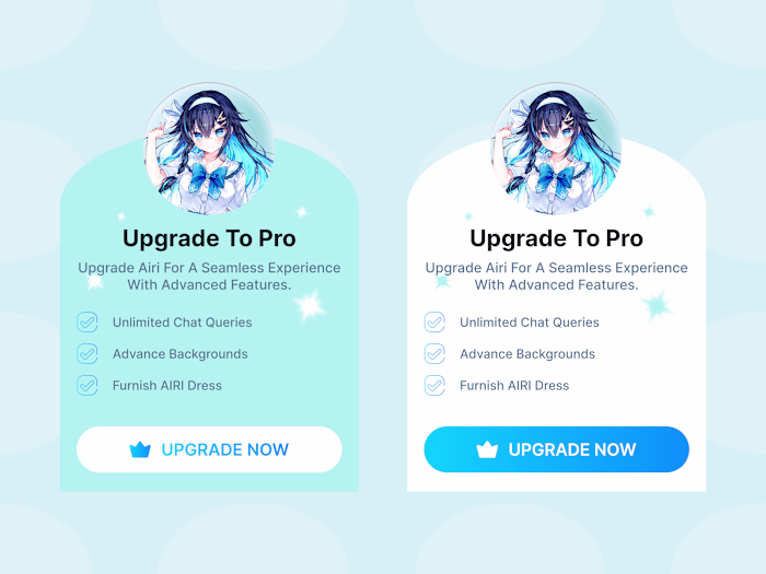 Anime App – Modal Popup Dialog UI
