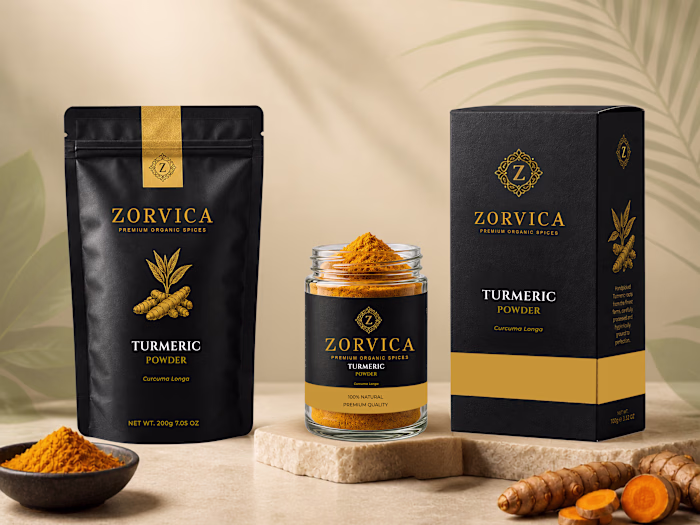 Premium Spice Packaging Designs for