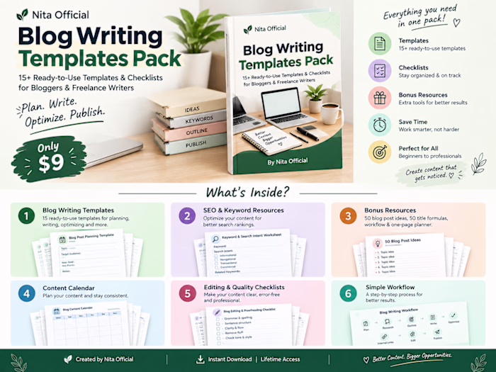  Make Your Blog Writing