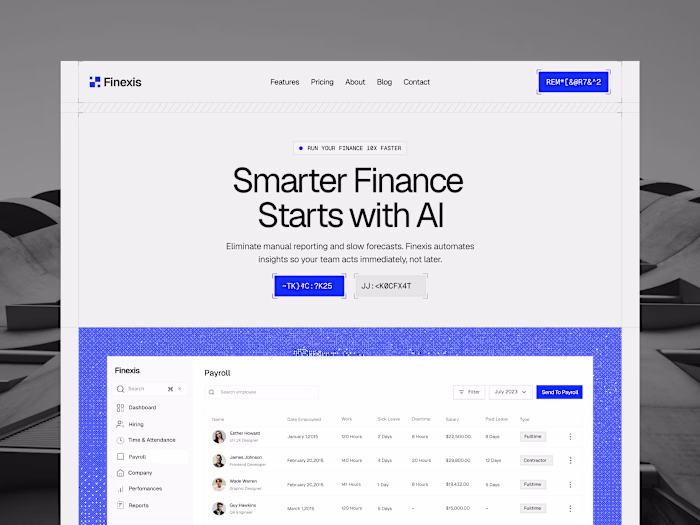 Finexis Premium SaaS Site
