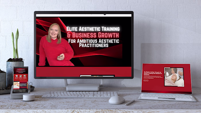 Kajabi Aesthetics Training Website & Course Platform
