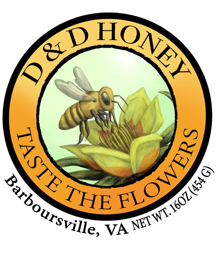 D & D Honey Logo
