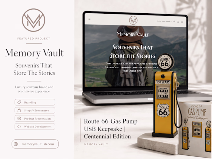Memory Vault — End-to-End Product Development & Ecommerce