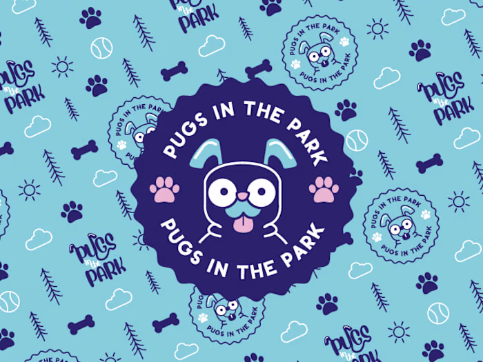 Pugs in the Park - Mini Branding