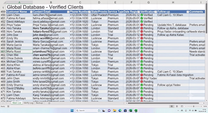 data cleaning