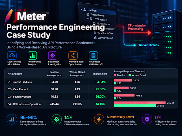 REST API Performance Testing & Optimization