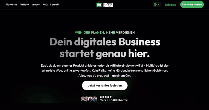 MULTIDROP – DEINE PLATTFORM FÜR ECHTEN DIGITALEN ERFOLG