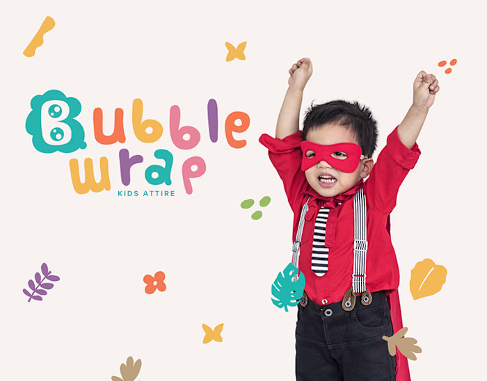 Bubble Wrap : Brand Identity | Behance
