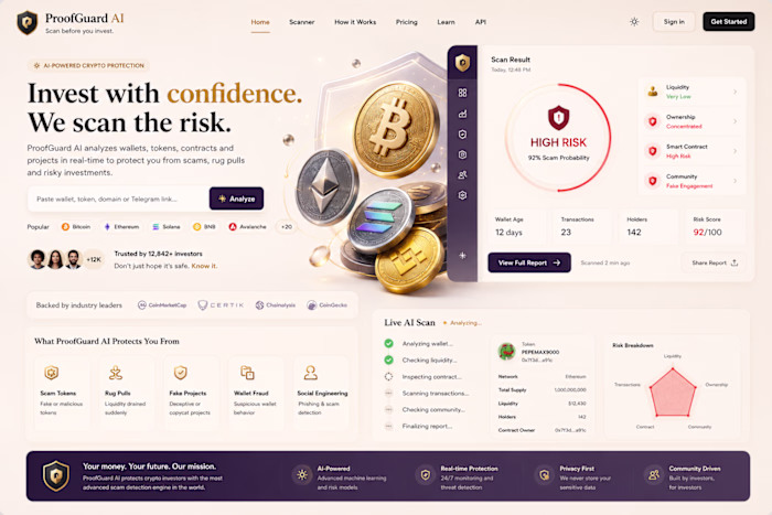 ProofGuard AI – A Crypto