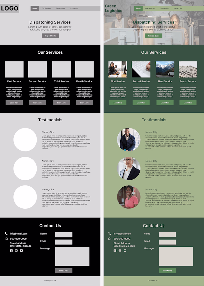 Trucking Dispatching Services UX Design | Behance