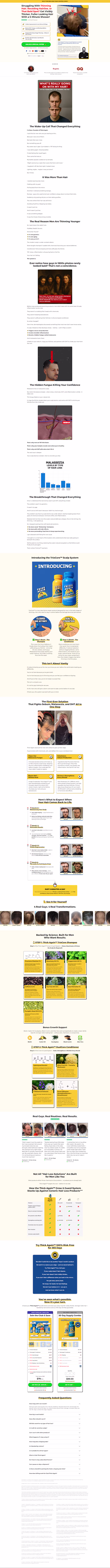 Landing Page Migration for Infinite Age