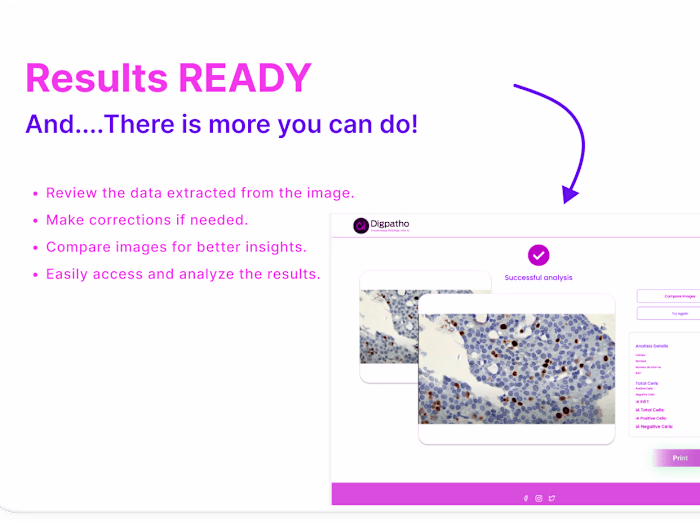 Digpatho- Landing Page & Upload Image