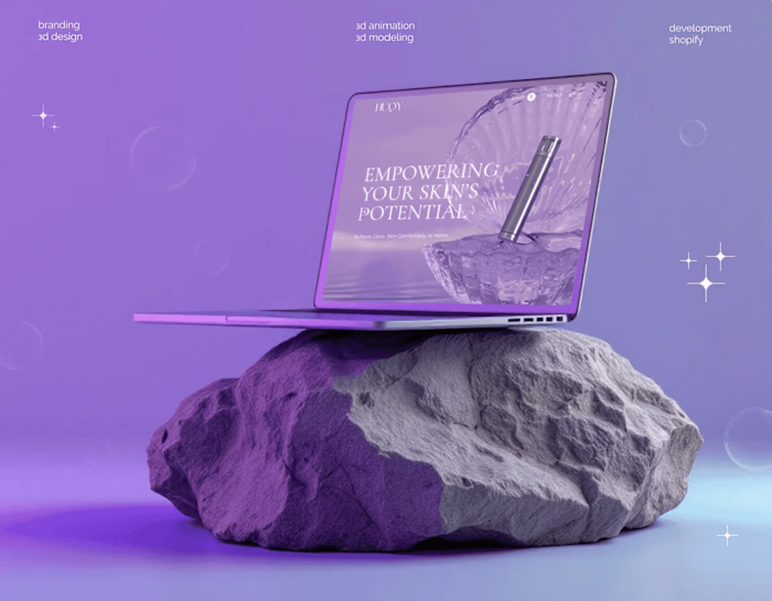  Nuqy - Korean Skincare Website Redesign