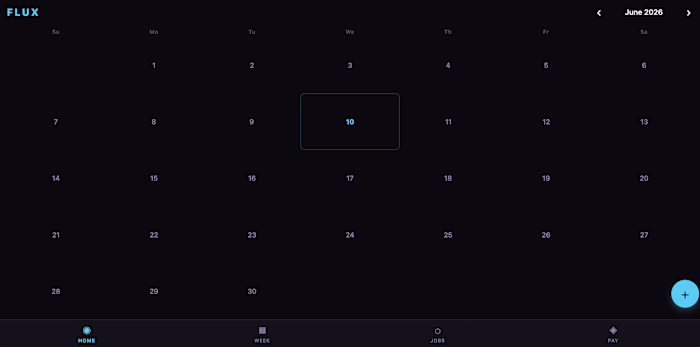 Flux is a calendar app
