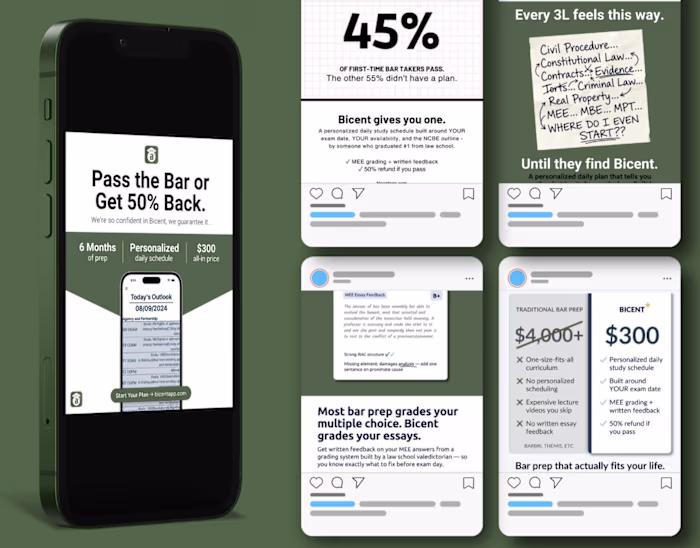 Social Media Management & Content Creation for Bicent App