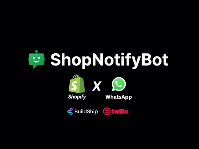 Shopify x WhatsApp: Order Confirmation Bot