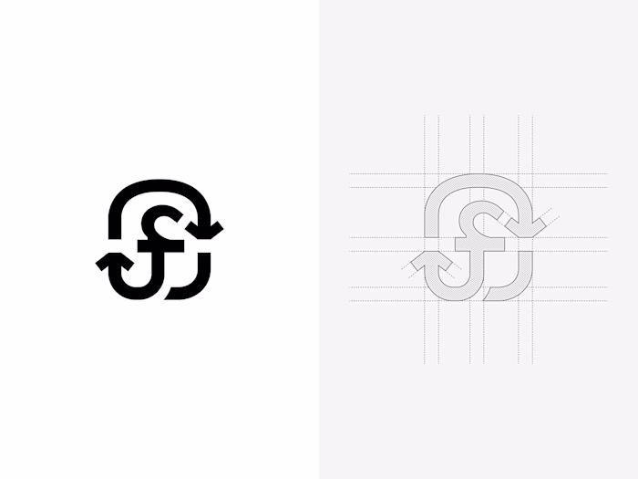 Logo design for Flywheel (https://useflywheel.co/about).