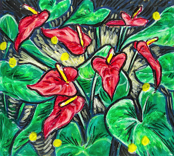 Pink & Green