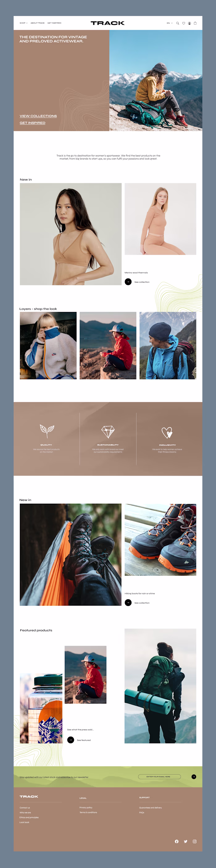 Track e-commerce