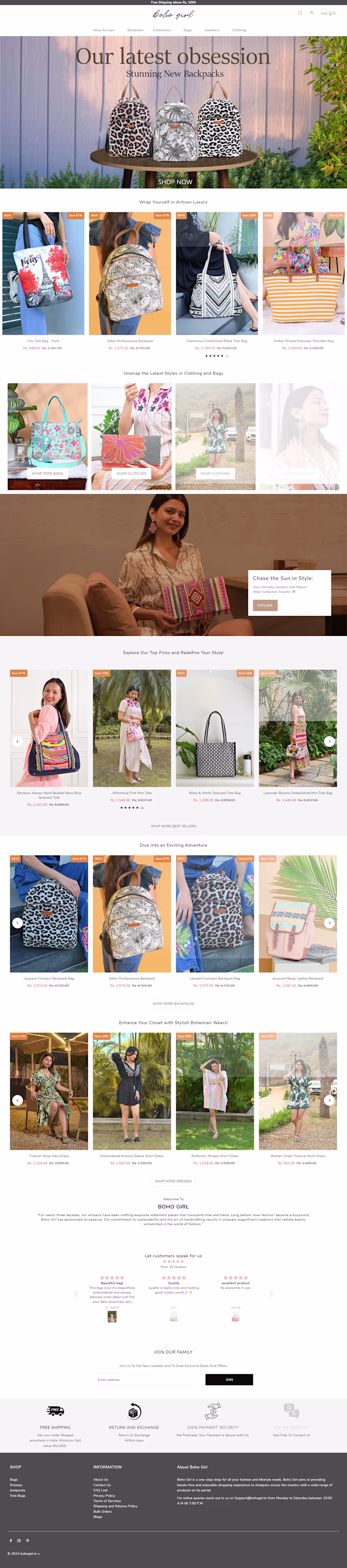 E-commerce Website 