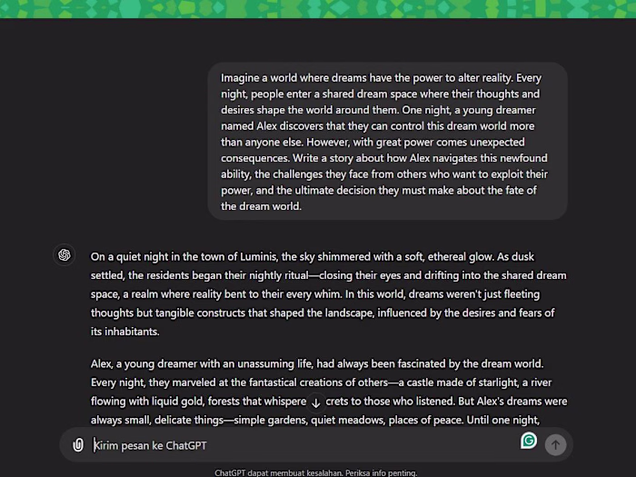 Creating AI Prompts for a Fictional Story Generator