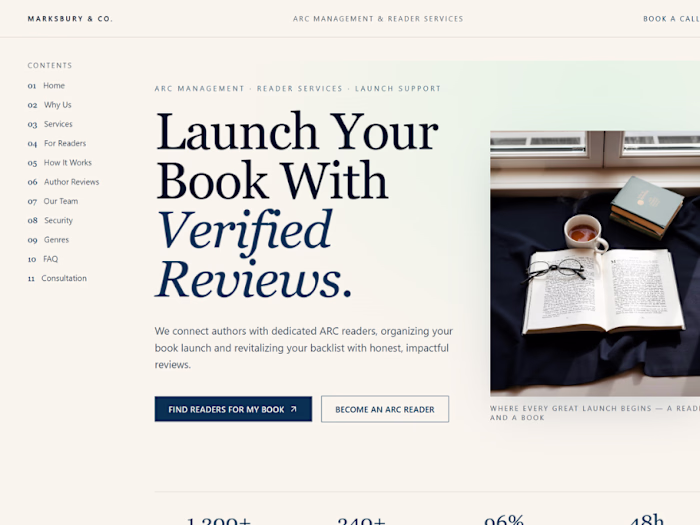 Arc Readers Platform Design &