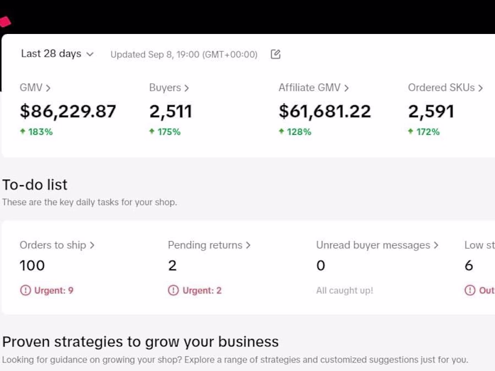 Tiktok shop