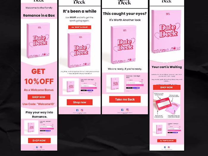 Welcome Email Marketing Email Redesign
I