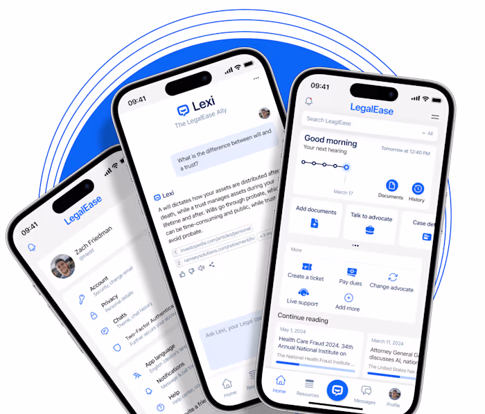 Law Firm Mobile App (Your Law Made Easy)