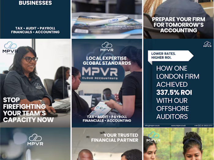 Social Media Design & Strategy for Audit Firm – MPVR