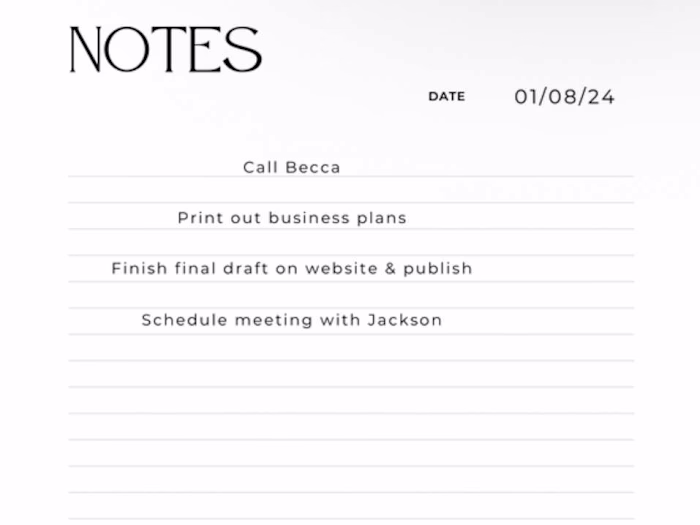 Note Taking