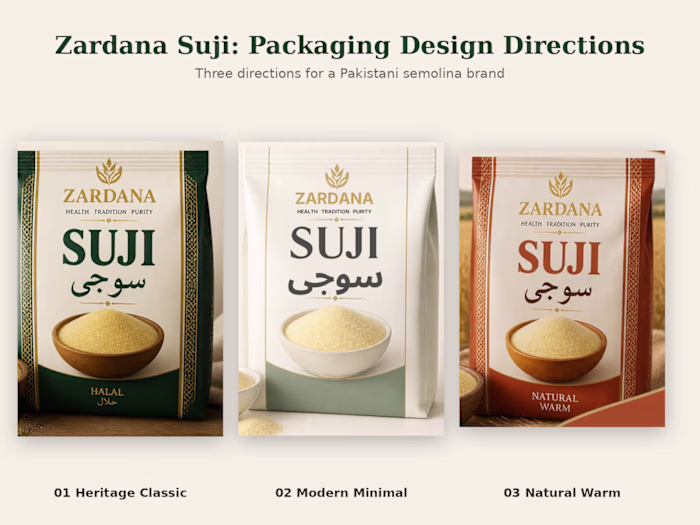 Zardana Suji: Packaging Design Directions